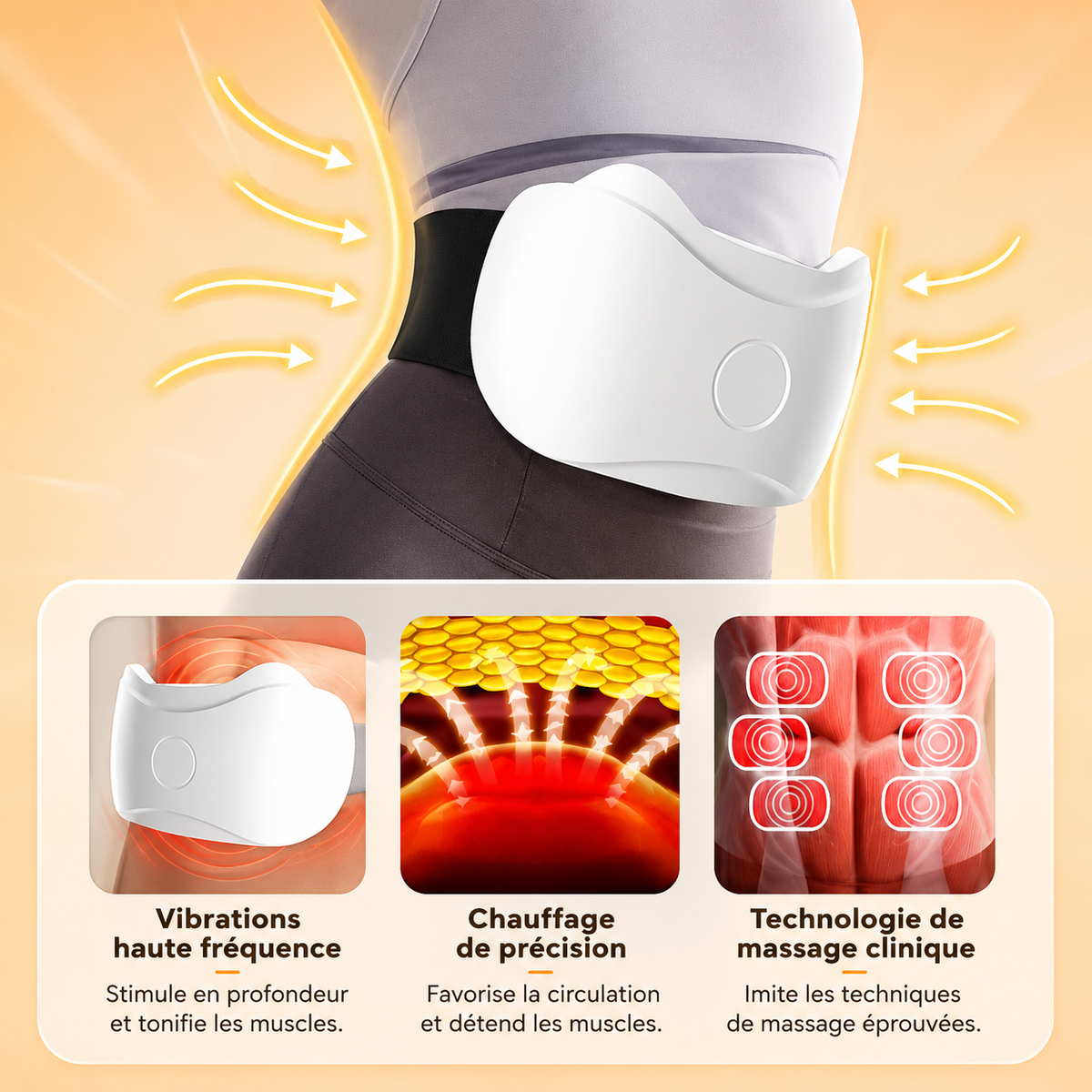 🌷62% de réduction🍃Masseur abdominal électrique sans fil pour la combustion des graisses et la digestion ✈️ Livraison gratuite